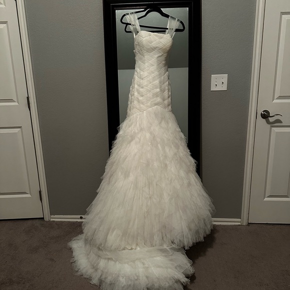 Galina Signature custom mermaid wedding dress gown - Picture 7 of 11